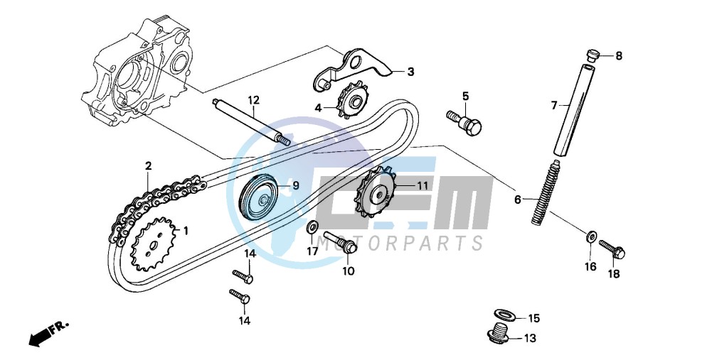 CAM CHAIN/ TENSIONER