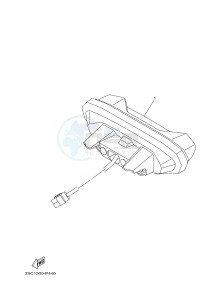 MT-09 TRACER MT09TRA TRACER 900 (2SCC 2SCD) drawing TAILLIGHT