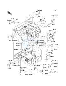 ZR 1200 A [ZX 1200 R] (A1-A3) drawing CRANKCASE