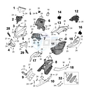 FIGHT 3 A 4T LE MANS drawing COWLING