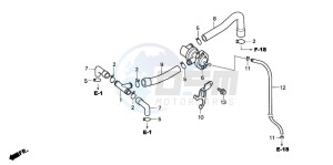 CBF600SA drawing AIR INJECTION CONTROL VALVE