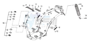 MIO 115 L7 drawing FRAME / ACHTERVEREN