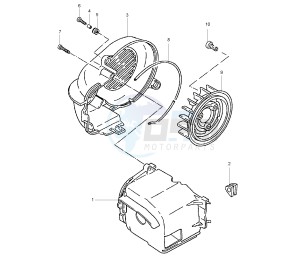 CS JOG R 50 drawing AIR SHROUD  FAN