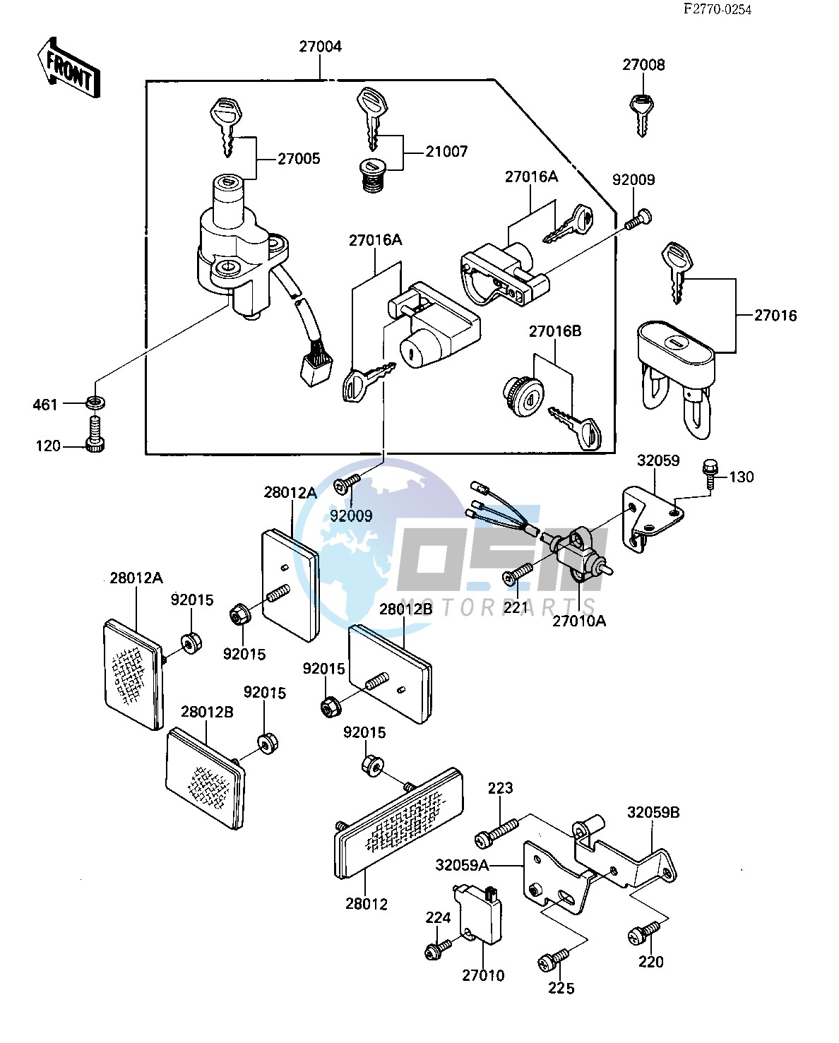 IGNITION SWITCH_LOCKS_REFLECTORS