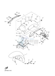 XVS950A (26P6) drawing FENDER