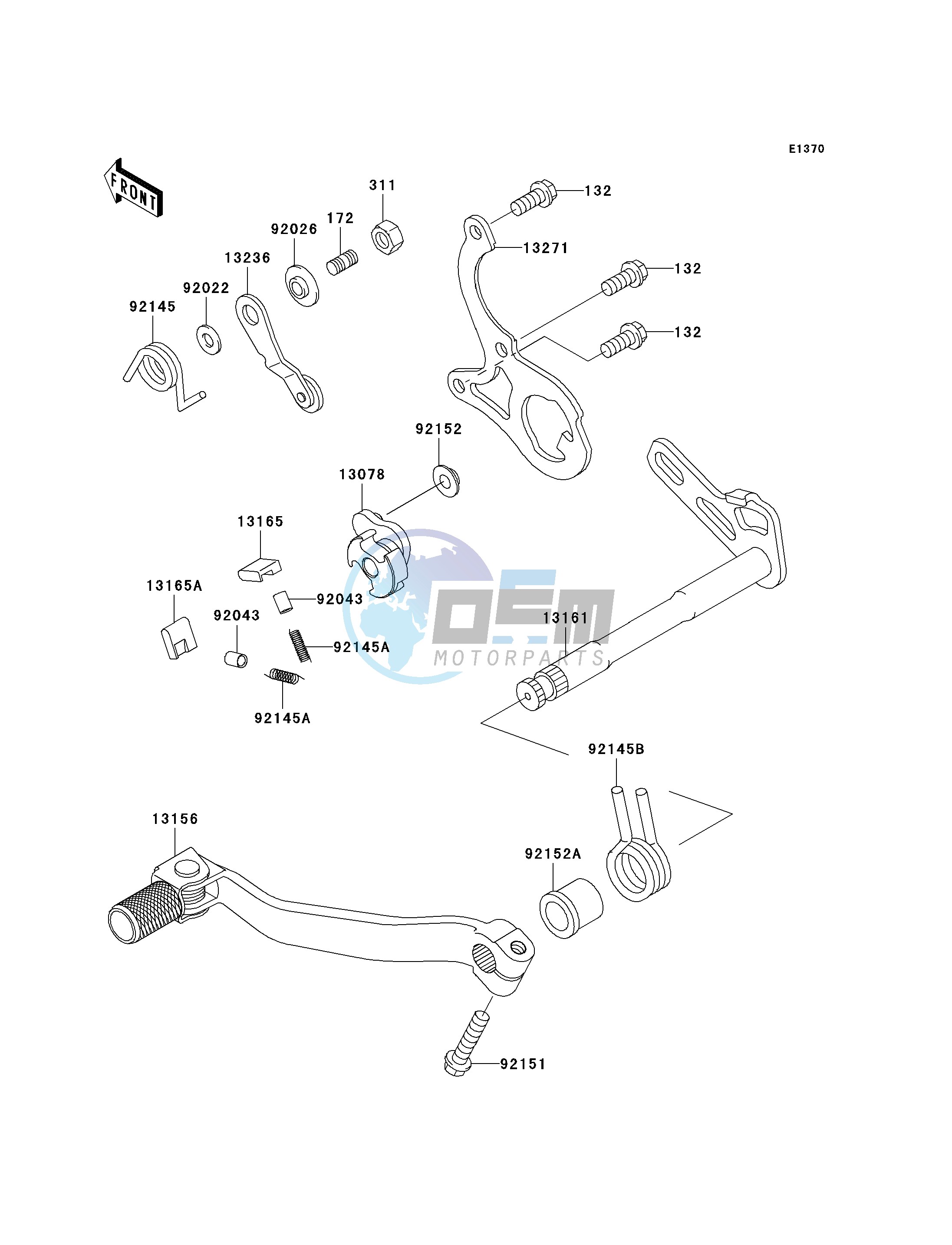 GEAR CHANGE MECHANISM