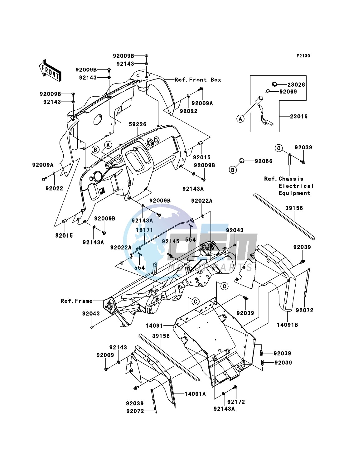 Frame Fittings(Front)