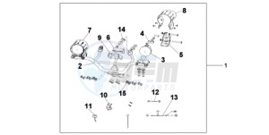 XL700V9 UK - (E / MKH) drawing FRONT FOG LIGHT