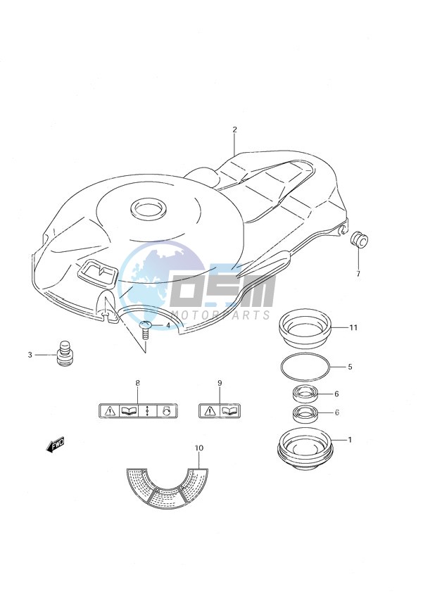 Under Oil Seal Housing