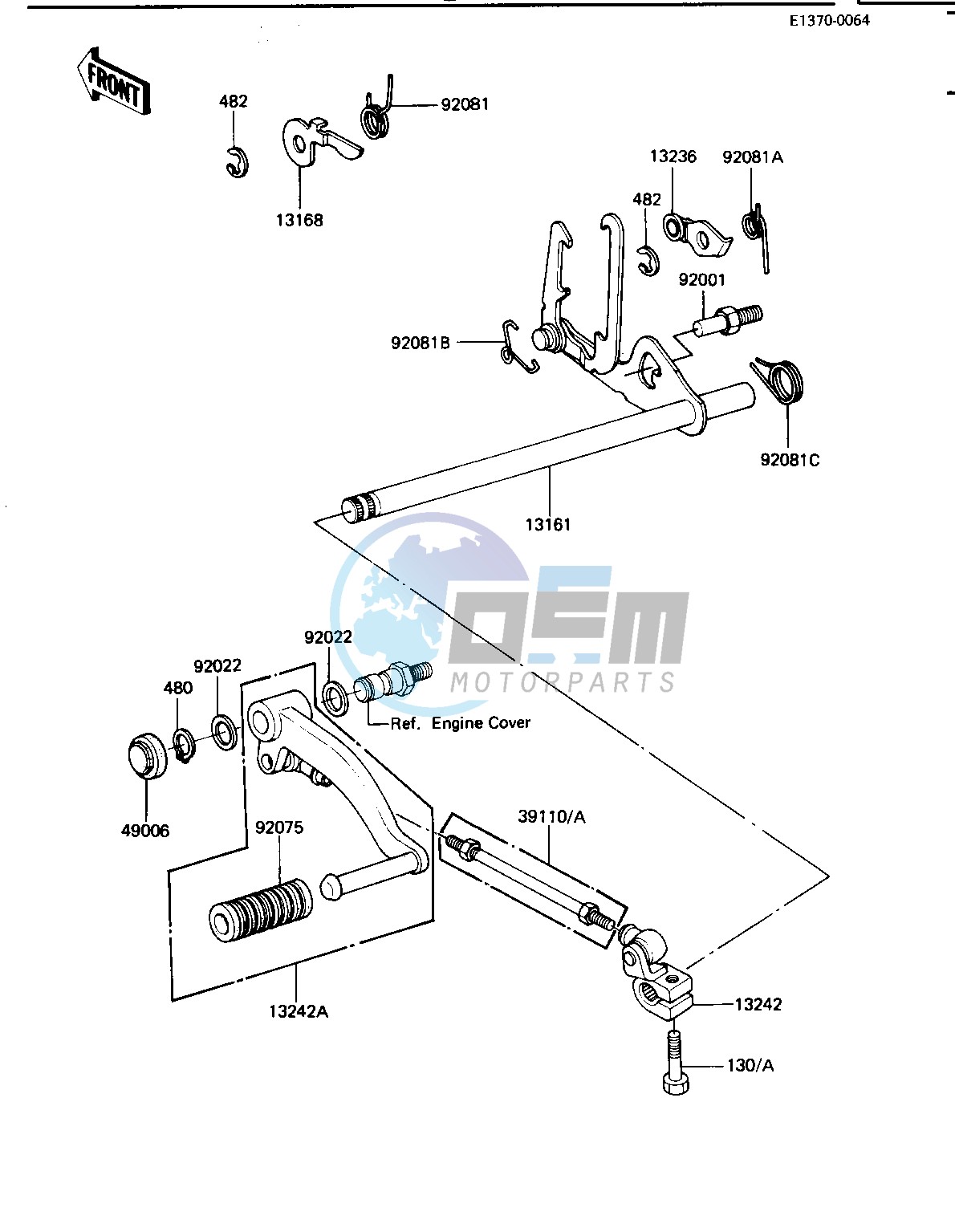 GEAR CHANGE MECHANISM