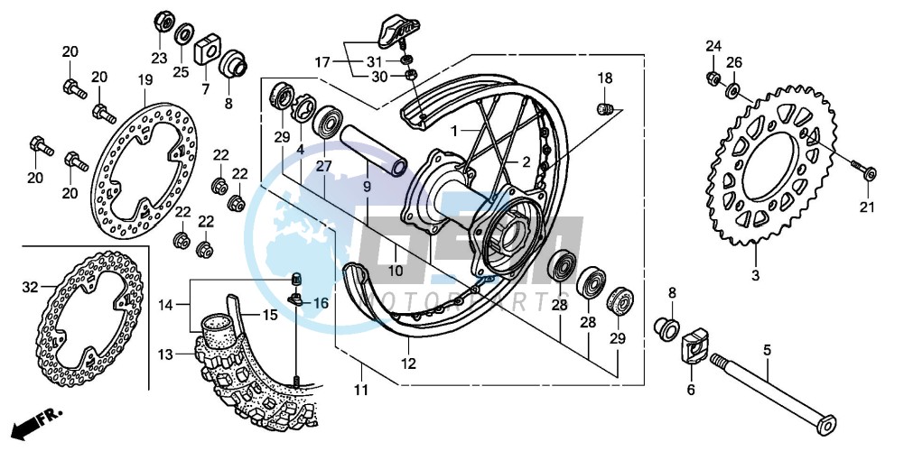 REAR WHEEL