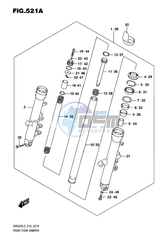 FRONT FORK DAMPER