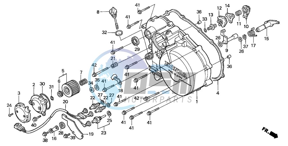 RIGHT CRANKCASE COVER