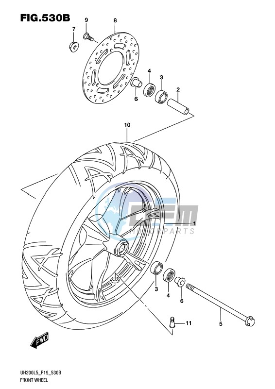 FRONT WHEEL