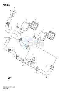 GSX650F (E21) Katana drawing 2ND AIR