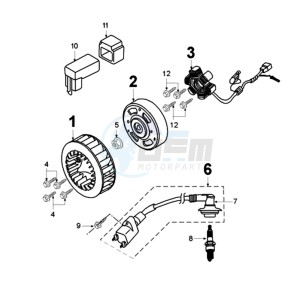 TKR2 WRC EU drawing IGNITION PART