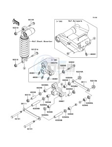 Z1000 ZR1000-A3H FR GB XX (EU ME A(FRICA) drawing Suspension