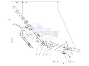 S 150 4T 2V ie E3 College drawing Handlebars - Master cil