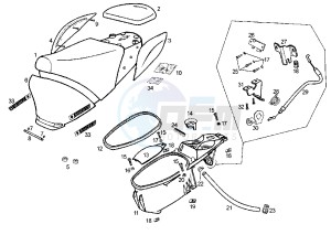 PREDATOR LC - 50 cc drawing SEAT