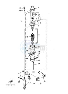 E40JWHL drawing STARTING-MOTOR