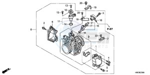 VFR800XH 2ED - (2ED) drawing CYLINDER HEAD COVER