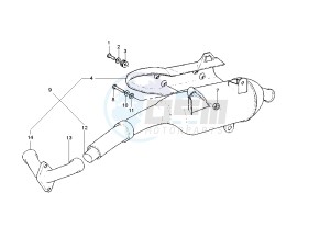 Runner VX-VXR 125-180 125 drawing Silencer