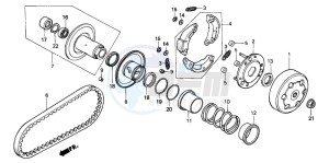 SK50M drawing DRIVEN FACE