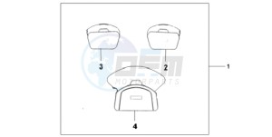 GL18009 E / MKH drawing DELUXE INNER BAG