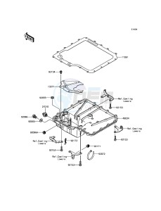 ZZR1400 ABS ZX1400JGF GB XX (EU ME A(FRICA) drawing Oil Pan