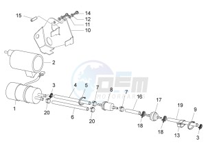 Runner 200 ST 4t e3 drawing Supply system