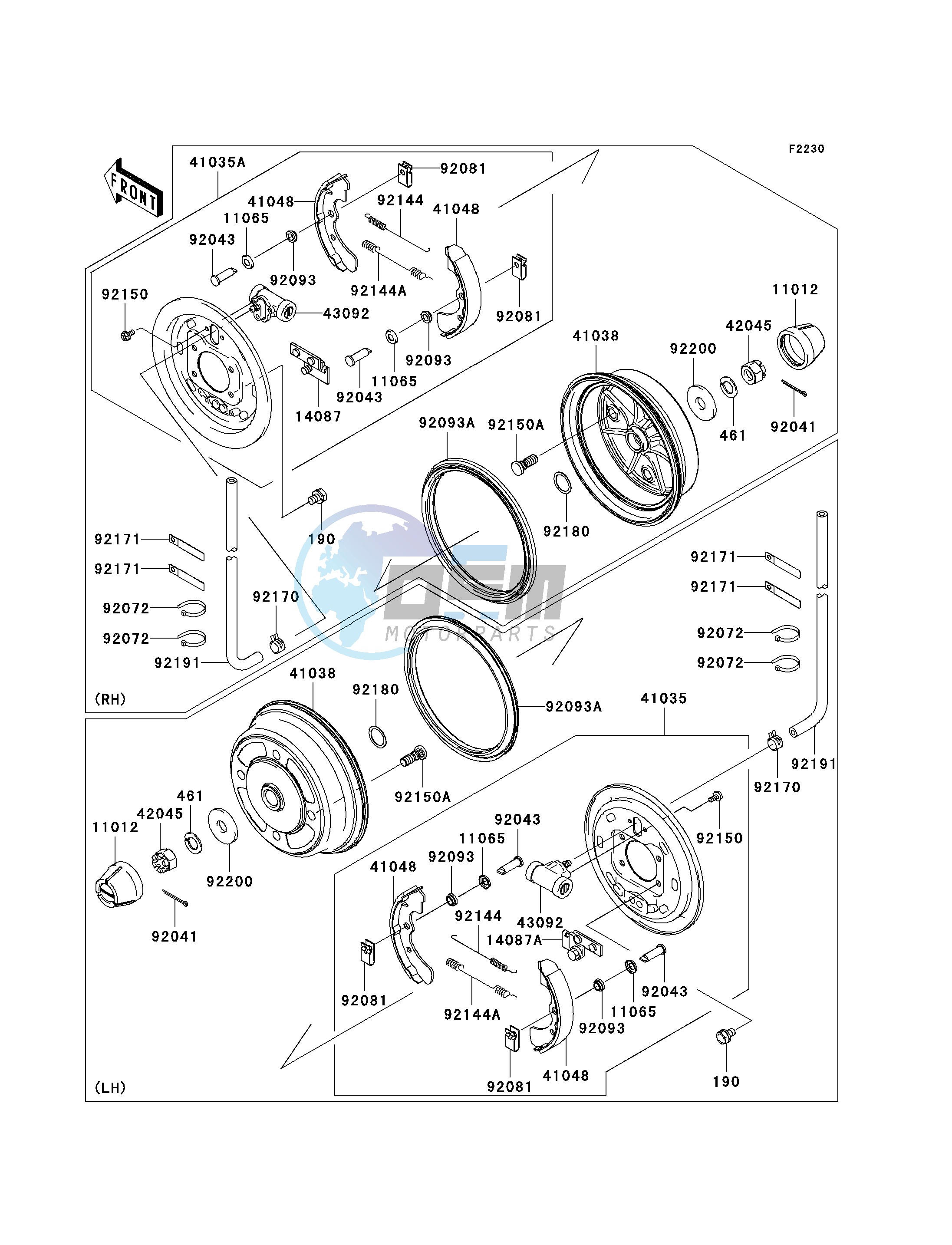 FRONT HUBS_BRAKES