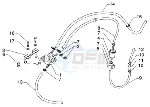 Beverly 125 drawing Sipply system