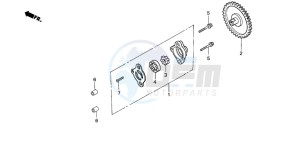 SCV100F LEAD drawing OIL PUMP