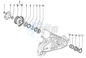 Zip & Zip 100 drawing Driven pulley shaft