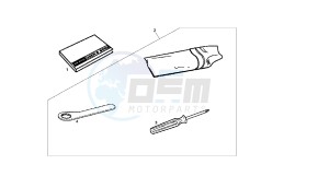 SENDA R X-TREM - 50 CC VTHSR1D1A EU2 drawing ACCESSORIES