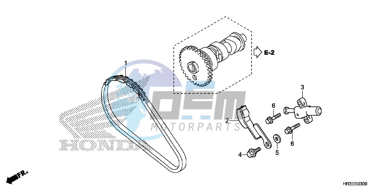 CAM CHAIN/ TENSIONER