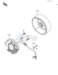 KLT 160 A [KLT160] (A1) [KLT160] drawing GENERATOR