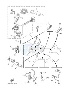 MT09TRA MT-09TRA TRACER 900 (2SC1 2SC2) drawing ELECTRICAL 2