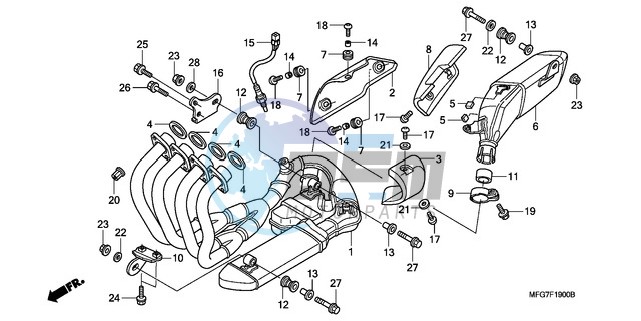 EXHAUST MUFFLER