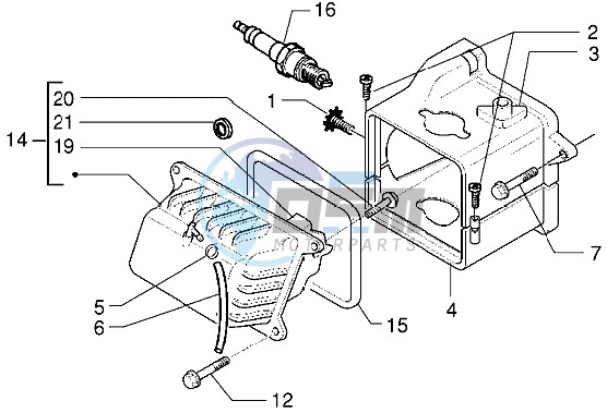 Cylinder head cover