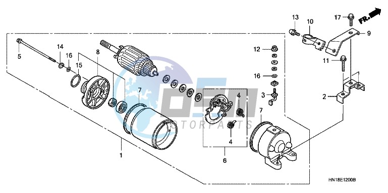 STARTING MOTOR