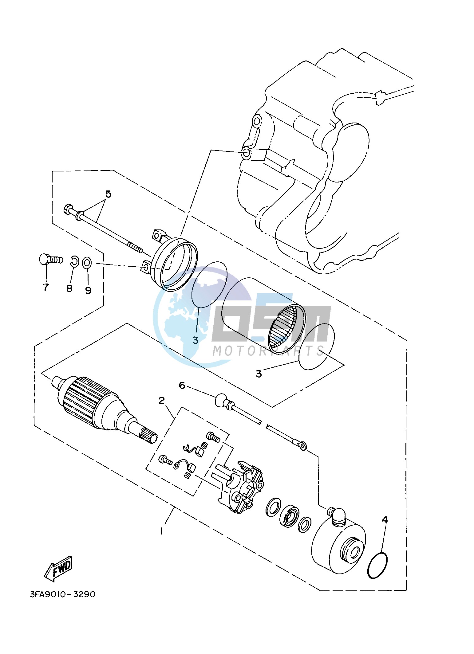 STARTING MOTOR