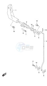 DF 4A drawing Clutch Lever