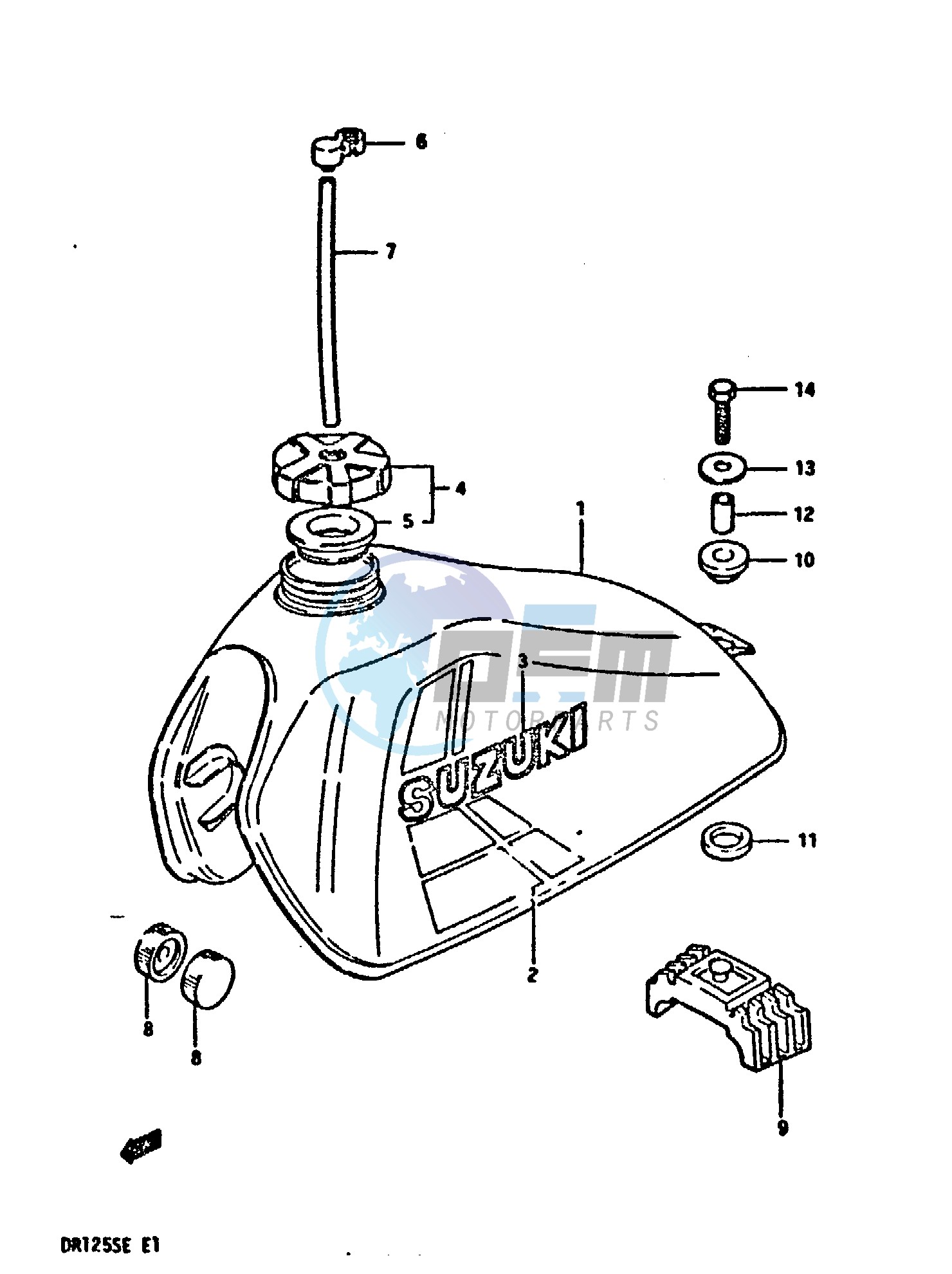 FUEL TANK (E2, E4, E15, E18, E21)