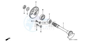 CRF450X9 U drawing BALANCER