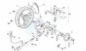 RS 50 drawing Rear Wheel