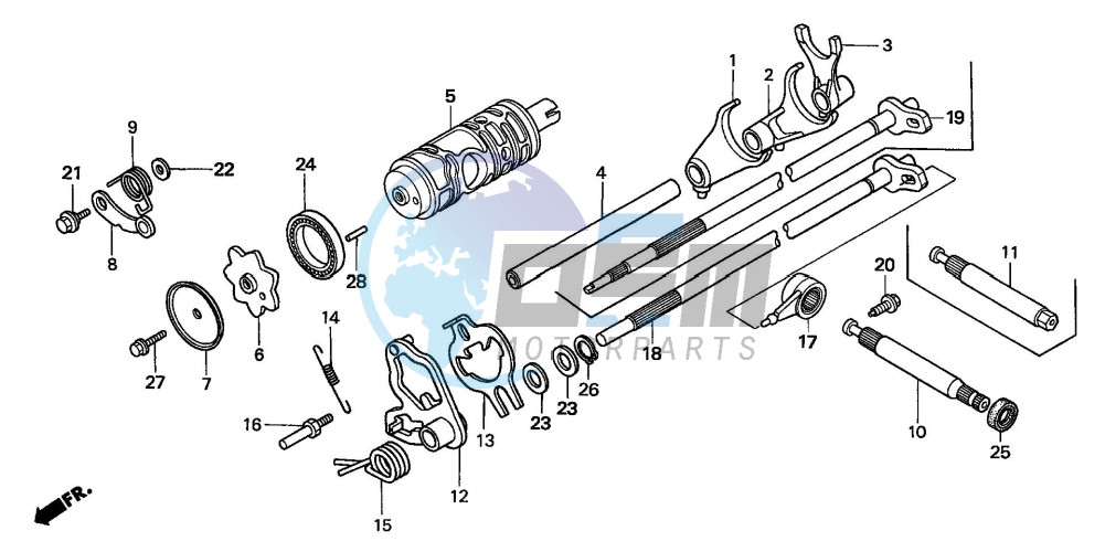 GEARSHIFT DRUM