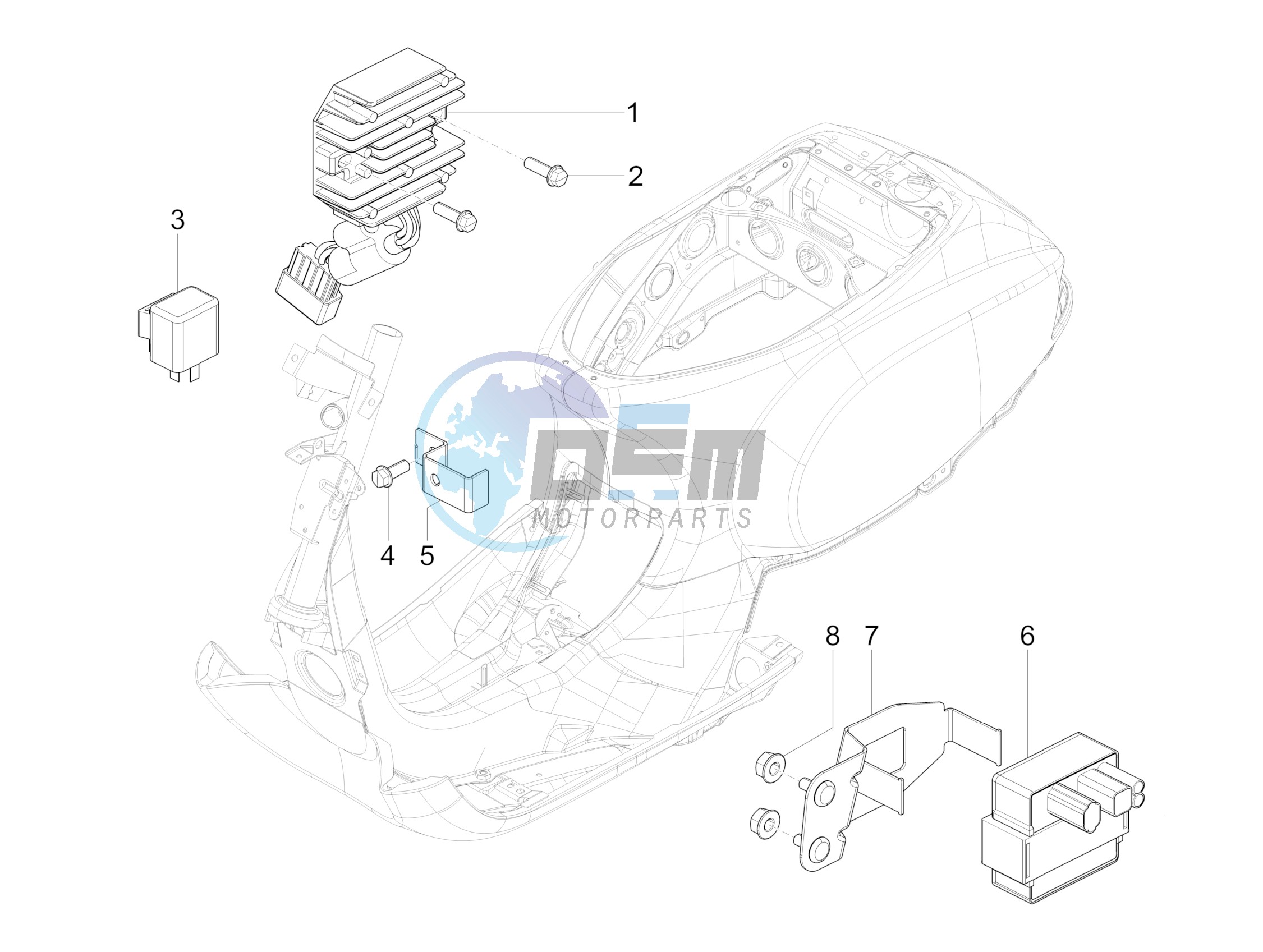 Voltage Regulators - Electronic Control Units (ecu) - H.T. Coil