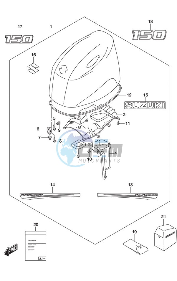 Engine Cover (Black)