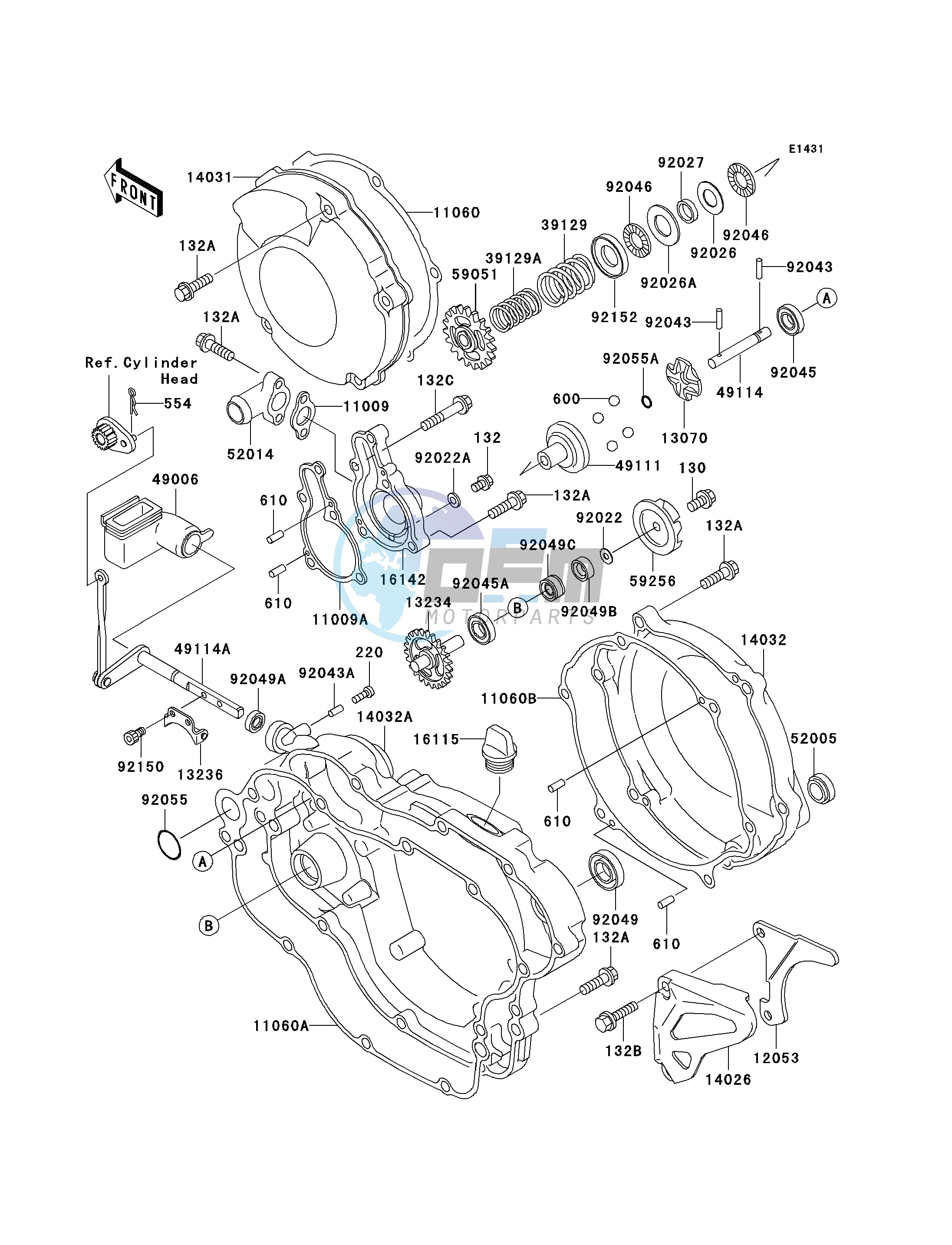 ENGINE COVER-- S- -